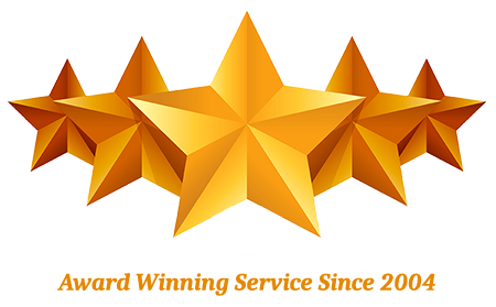 Award Winning Service Badge